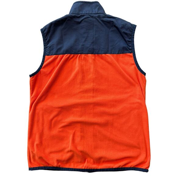 SOUTHERN TIDE  Men’s Navy & Orange Navigational Fleece Vest Size Medium - Picture 2 of 5